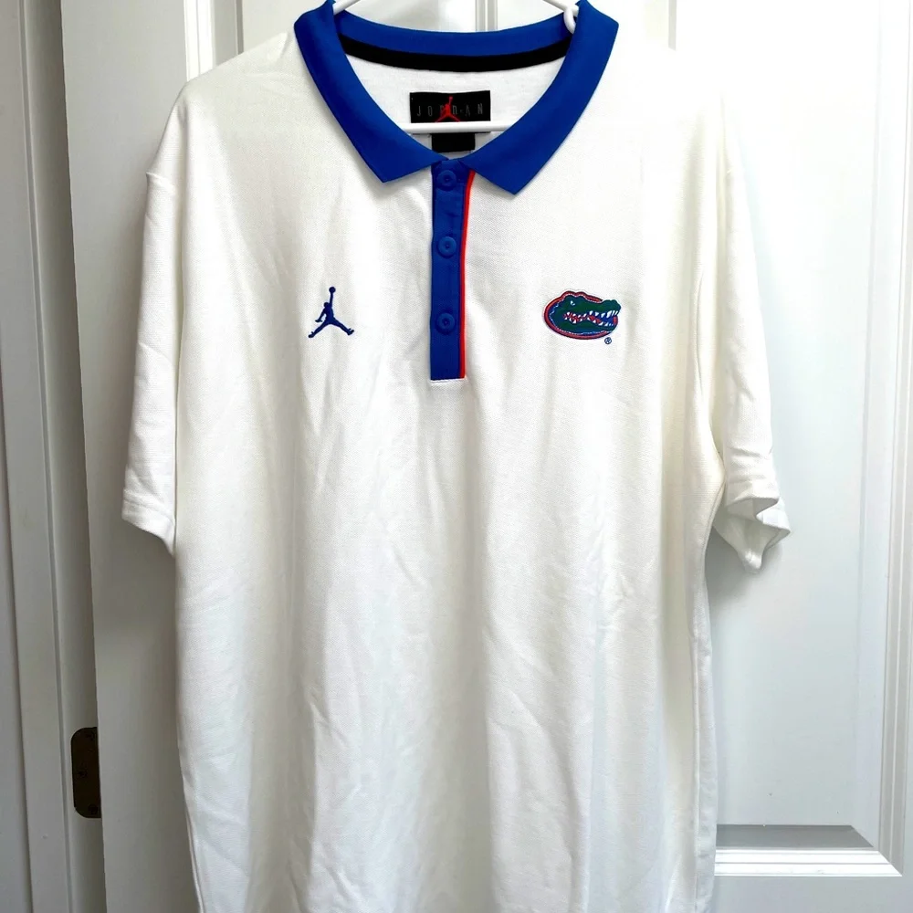 Men’s Nike Jordan Gators polo size XL NEW‎